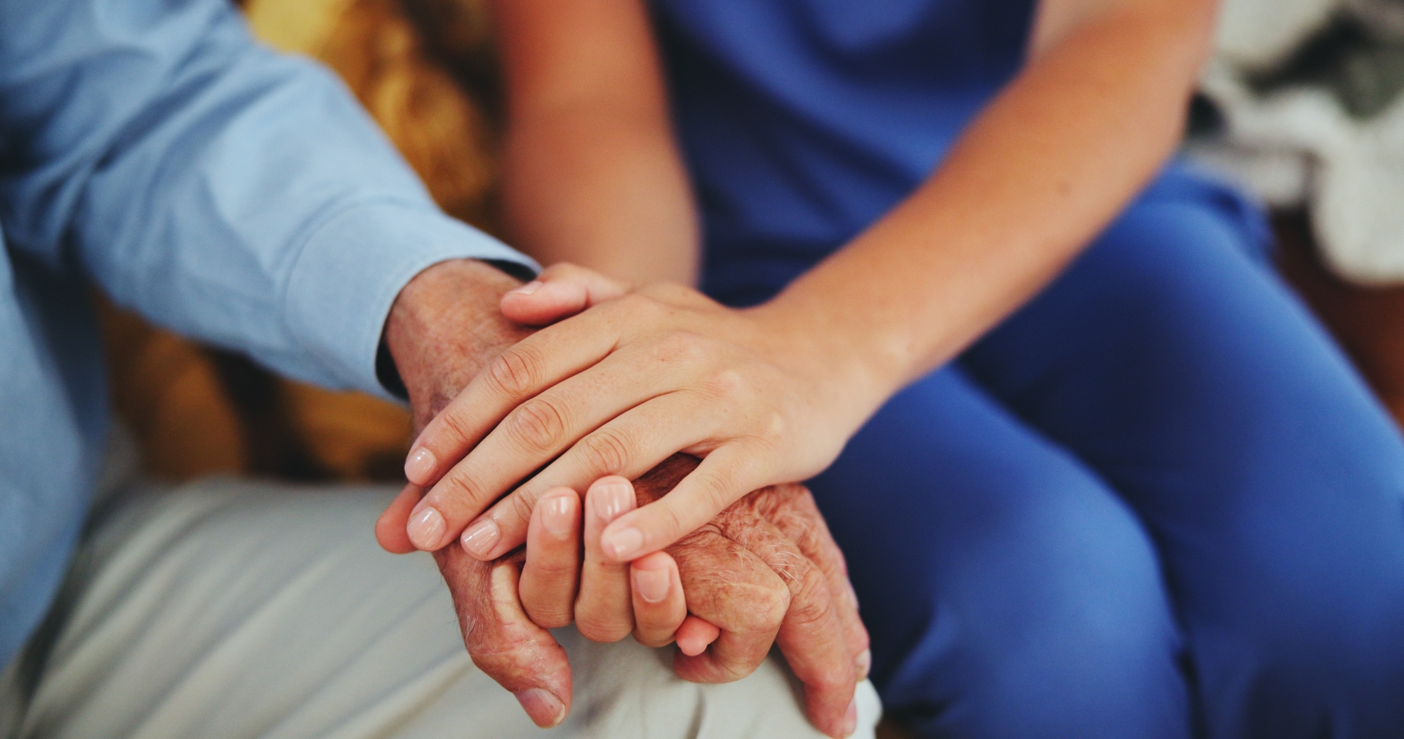 People holding hands